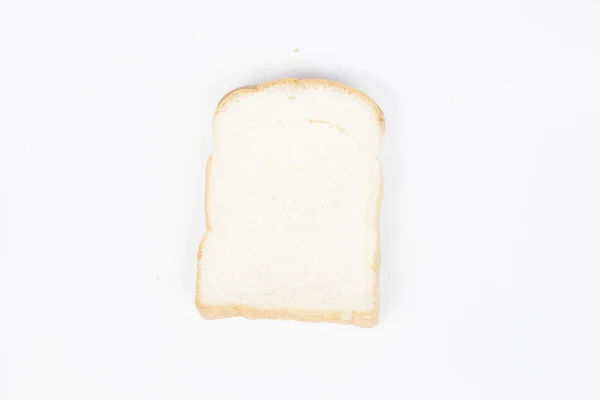 Sliced bread on a white background. — Stock Photo, Image