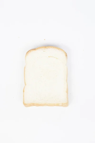 Sliced bread on a white background. — Stock Photo, Image