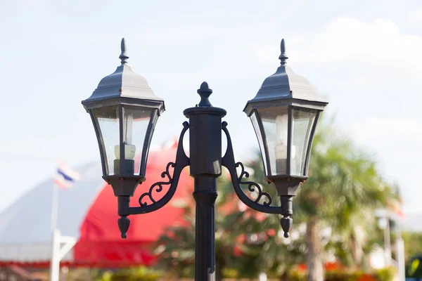 Black Lantern — Stock Photo, Image