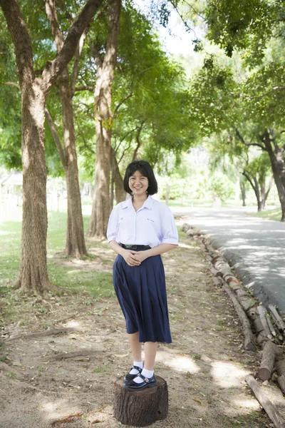 Girl smiling — Stock Photo, Image