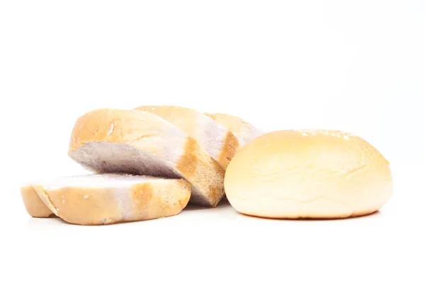 Bread isolated on white background. — Stock Photo, Image