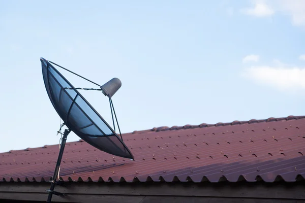 Telewizja satelitarna — Zdjęcie stockowe