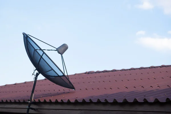 TV vía satélite — Foto de Stock