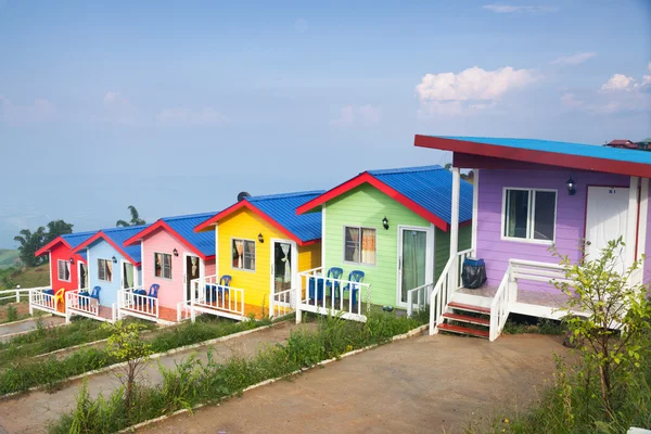 Buntes Haus — Stockfoto