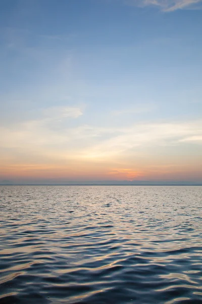 Sky and lake