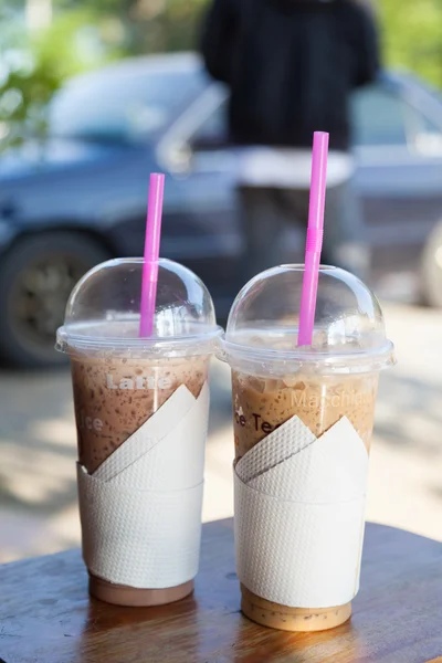 Coffee ice — Stock Photo, Image