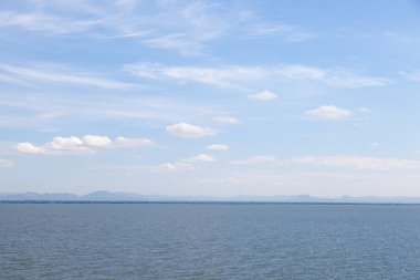 Alan Gölü ve gökyüzü