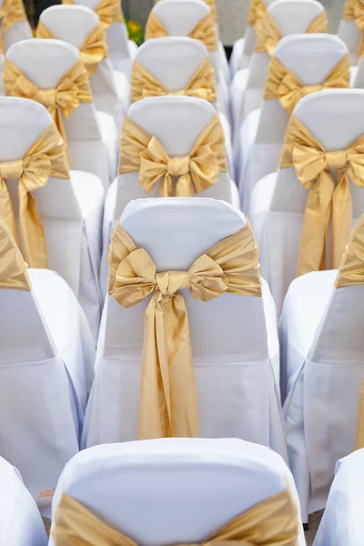 Wedding chairs inside — Stock Photo, Image