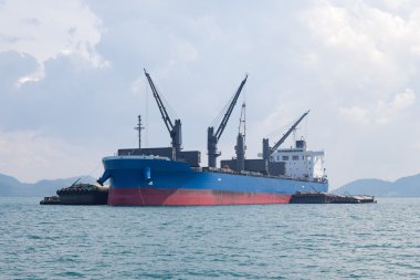 büyük kargo gemisi