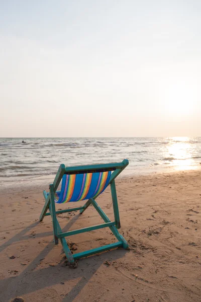 Crib on the beach — Stock Photo, Image