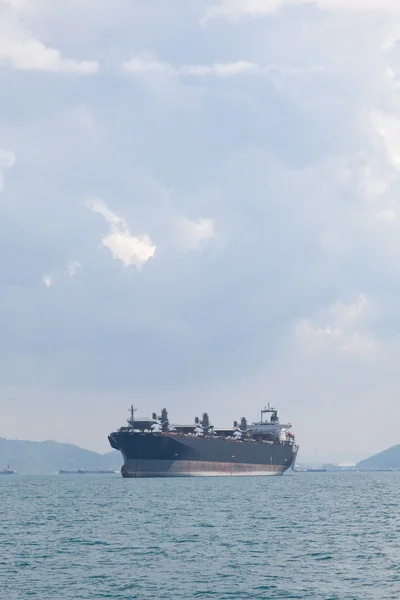 Büyük kargo gemisi — Stok fotoğraf
