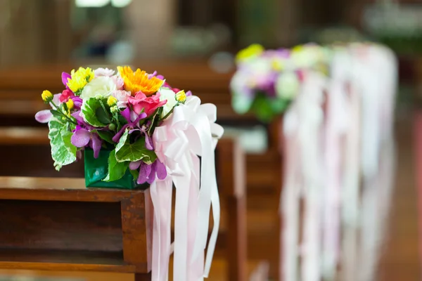 Bröllop blommor blommor dekorerade bröllop — Stockfoto