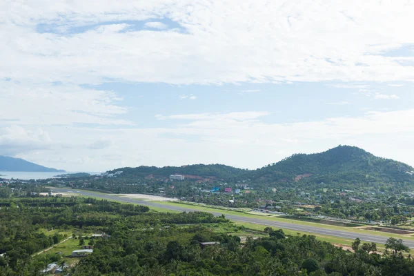 Samui Airport is a mountain — Stock Photo, Image