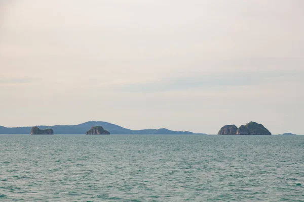 Liten ö i Gulf of Thailand — Stockfoto