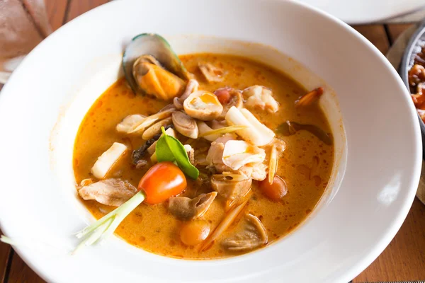 Thailändische Küche Meeresfrüchte — Stockfoto