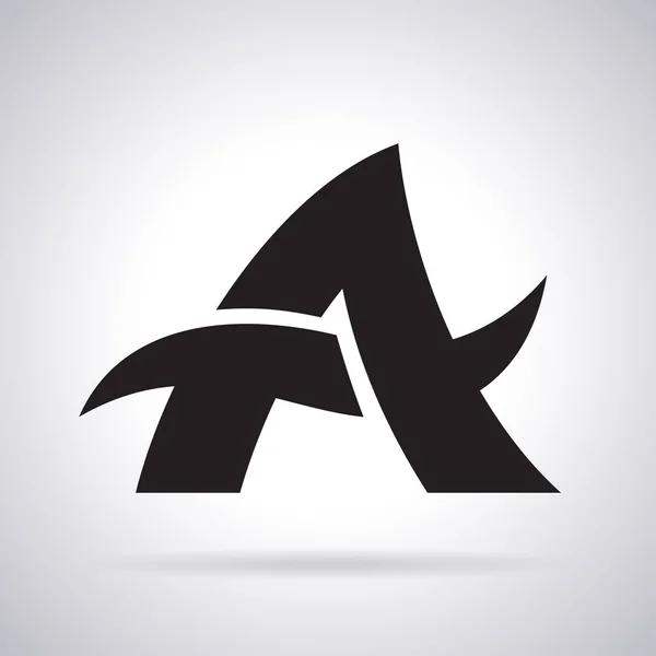 Logo voor een letter A — Stockvector