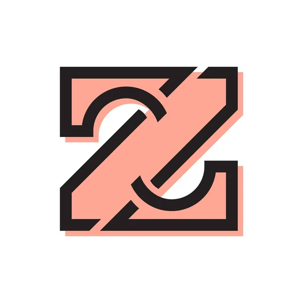 Letter Z logo voor het merk — Stockvector