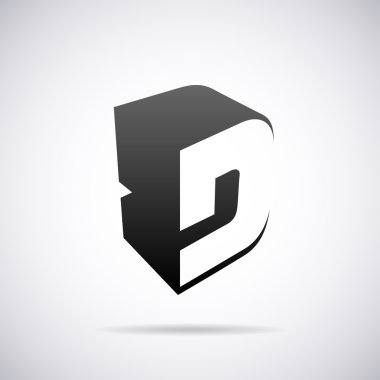 Vektör logo için mektup ö. tasarım şablonu