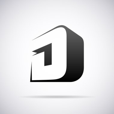 Vektör logo için mektup ö. tasarım şablonu