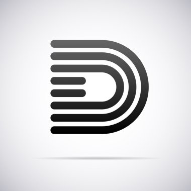 Vektör logo için mektup ö. tasarım şablonu
