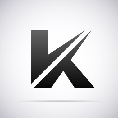 Vektör logo için mektup b tasarım şablonu