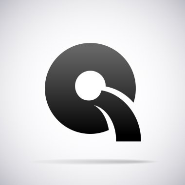 Vektör logo için mektup s. tasarım şablonu