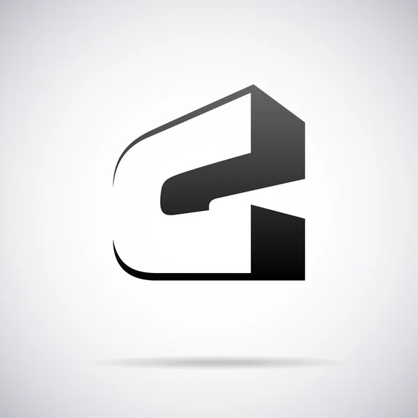 Vektör logo için mektup C. tasarım şablonu