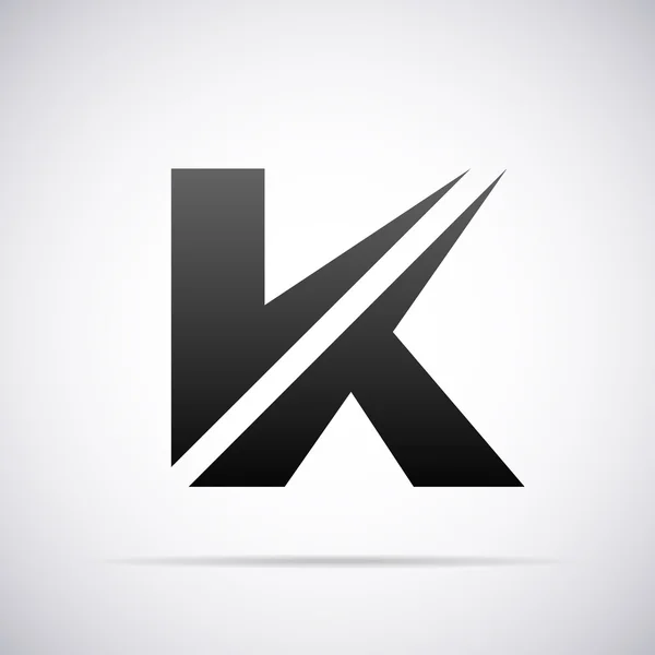 Vektör logo için mektup b tasarım şablonu