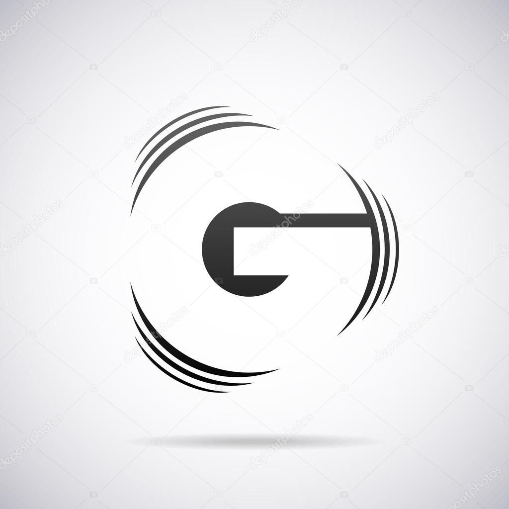 Logo for letter G design template vector illustration