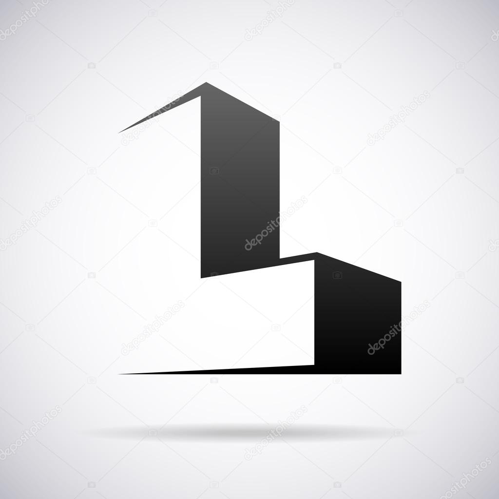 Logo for letter L design template vector illustration