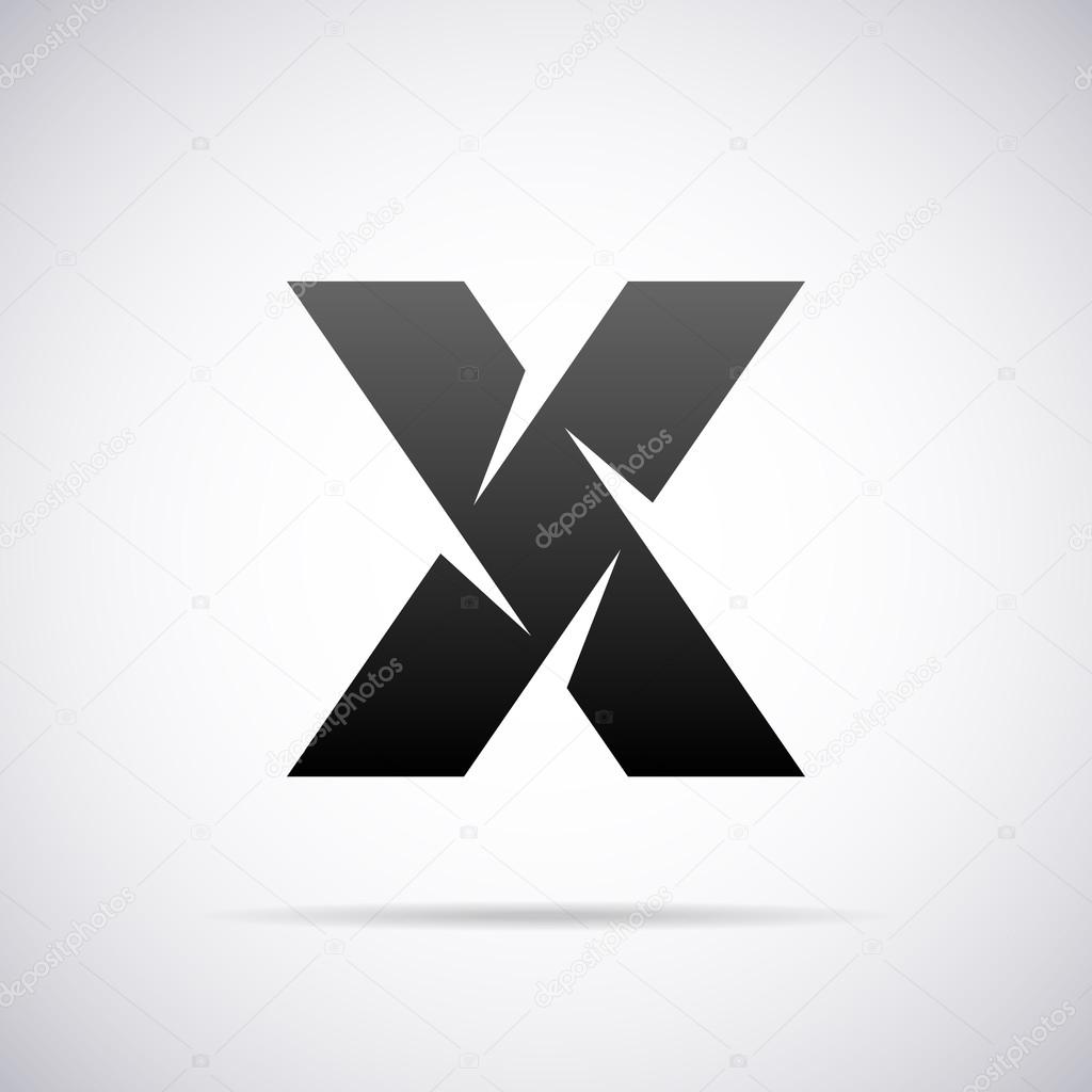 Logo for letter X design template vector illustration