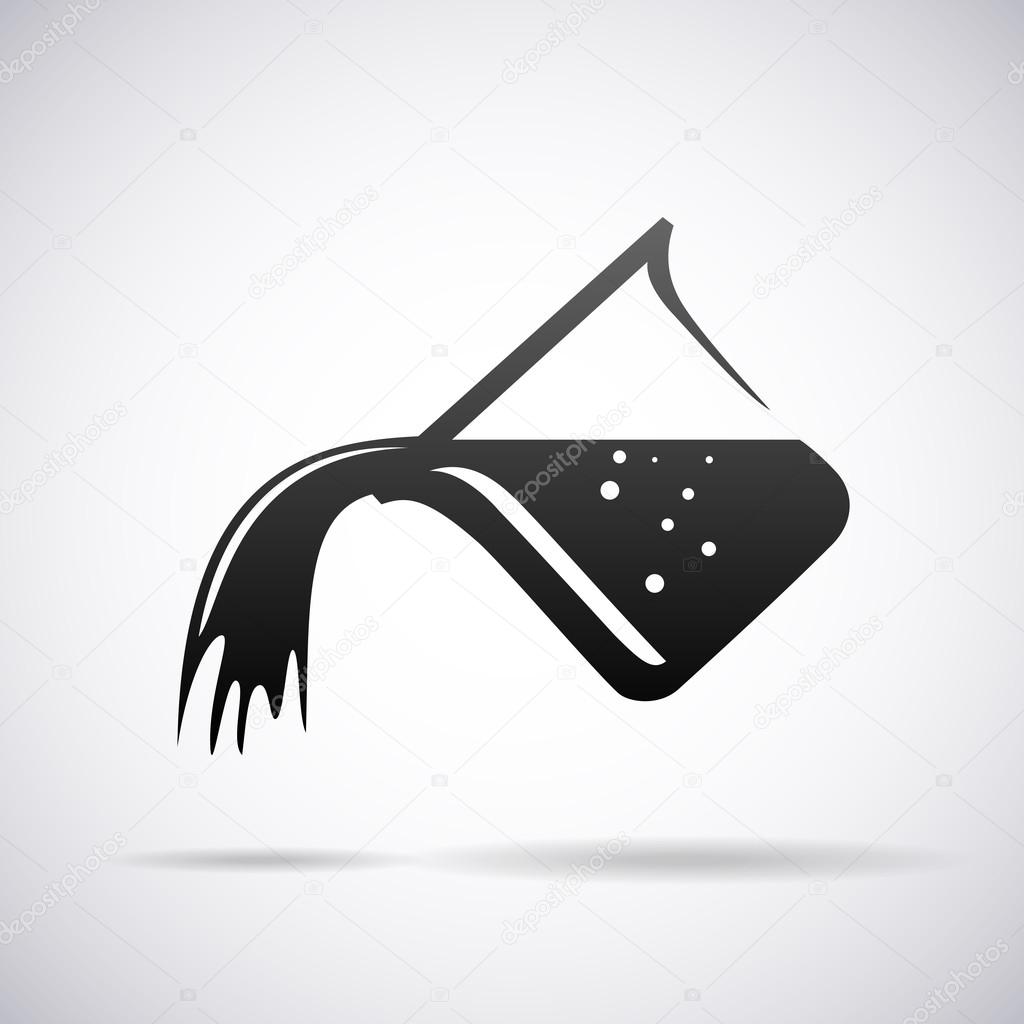 쏟아지는 물 아이콘 벡터 — 스톡 벡터 © alisher 73604403