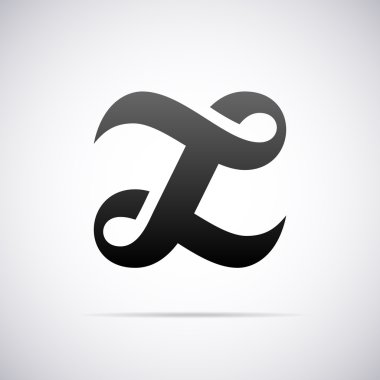 Vektör logo için mektup Z. tasarım şablonu