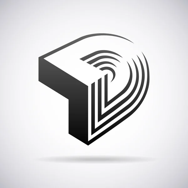 Vektör logo için mektup ö. tasarım şablonu