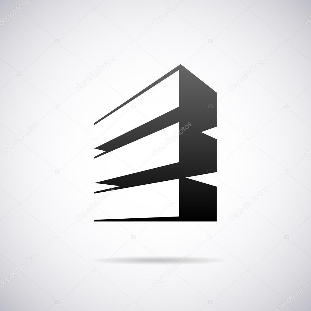 Logo for letter E design template vector illustration