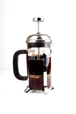 Lezzetli demlenmiş kahveyle