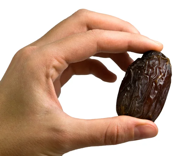 Exploitation d'un fruit de date — Photo