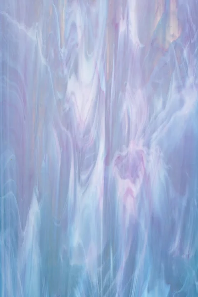 Licht blauw opalen staind glas — Stockfoto