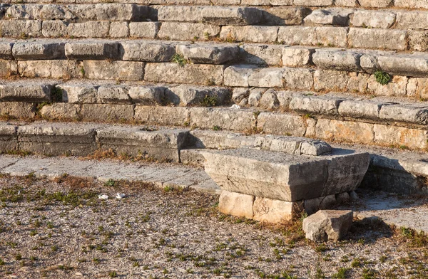 Rovine dell'antico teatro romano a Byblos, Libano . — Foto Stock