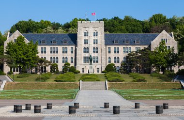 Kore Üniversitesi ana bina Seoul, Güney Kore.