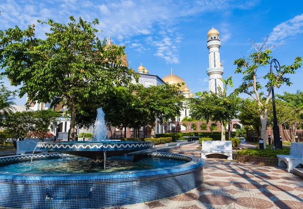 Jame'asr Brunei Bolkiah moskee in Bandar Seri Begawan, Brunei — Stockfoto