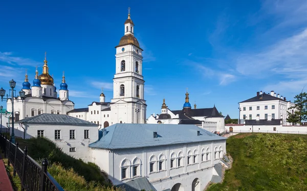 Historyczne Kreml Tobolsk i Sofia-Uspienski Cathedral, Federacja Rosyjska. — Zdjęcie stockowe