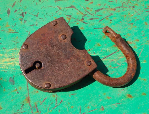 Ancienne serrure de porte — Photo