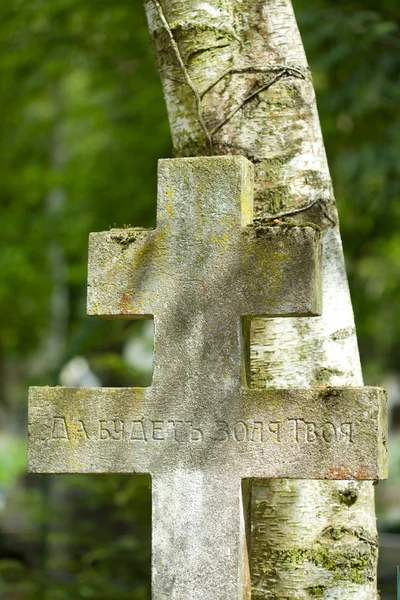 Sainte-genevive-des-bois, sainte genevieve des bois, Russischer Friedhof in Frankreich — Stockfoto