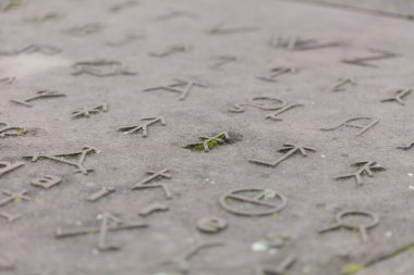 Masonluk Masonluğu harfleri Strasbourg eğitimini simgeliyor