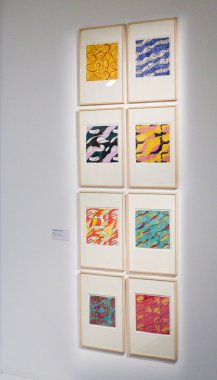 soyut ressam serg polyakov, fuarına katıldık