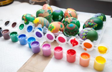 Stil, Boyama, Rus, paskha Paskalya yortusu yumurta