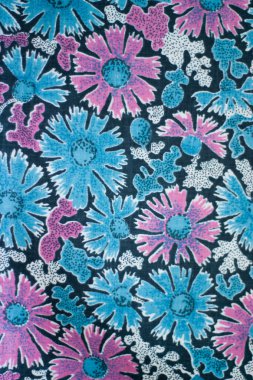 Eski yün Tekstil, kumaş, desen ve treds renkli