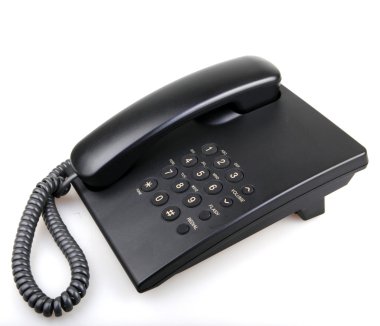 Beyaz - renkli görüntü izole telefon