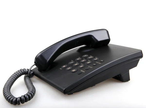 Telefon izolovaných na bílém - barevný obraz — Stock fotografie